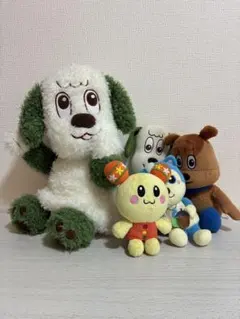 ワンワン、うーたん、ジャンジャンぬいぐるみ