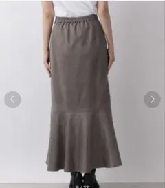 LOWRYS FARM スエードマーメイドスカート