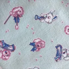 ビンテージ　フランネル アニマル音楽隊／ブルー