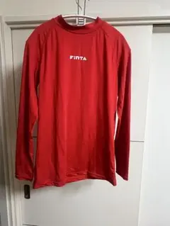 FINTA 長袖インナー　レッド JASPO Oサイズのサムネイル