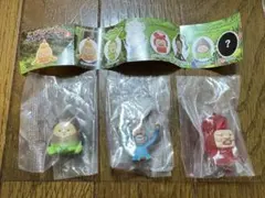 こびとづかん　おすわりマスコット4 3個セット