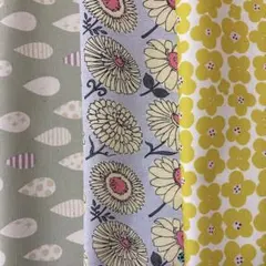 北欧柄カットクロス３枚セット