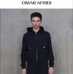Omar afridi 23ss riveted zip hoodie 44 - メルカリ