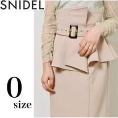 snidel ✨美品✨ ハイウェスト コルセット ベルト タイトスカート ポンチのサムネイル