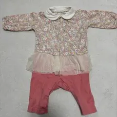 花柄ロンパース・カバーオール ブランシェス　70