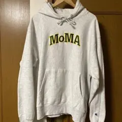 MoMA × Champion Reverse Weave パーカー グレー L