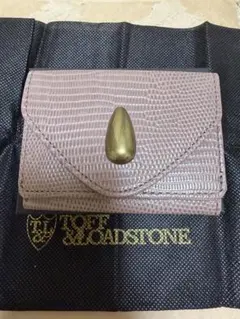 TOFF&LOADSTONE 三つ折り財布 リザード型押しのサムネイル
