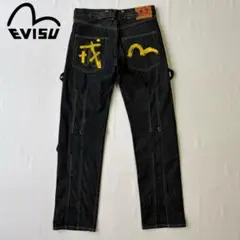 希少 EVISU エヴィス ボンテージ ジーンズ ジップ 美品 32