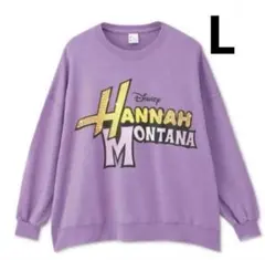 アヤノダガネ シークレットアイドル ハンナモンタナ トレーナー L しまむら