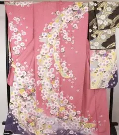 振袖 桜柄 金彩 帯など7点 セット - メルカリ