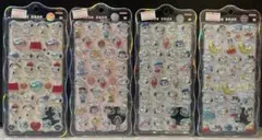 【正規品】新作ボンボンドロップシール スヌーピーちゅるきら4枚セットのサムネイル