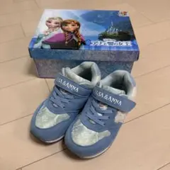 アナと雪の女王ELSA & ANNA スニーカー18.0