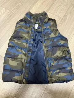 GAP KIDS 迷彩柄 中綿ベスト 120cm