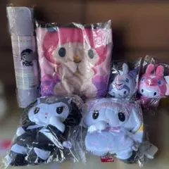 月夜のメロクロ　ラバーマット　ぬいぐるみリュック　ボアブランケット　ロディ