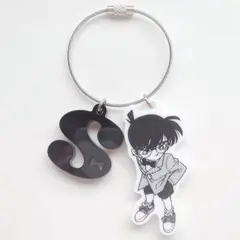 名探偵コナン コナン百貨店 イニシャルキーホルダー S