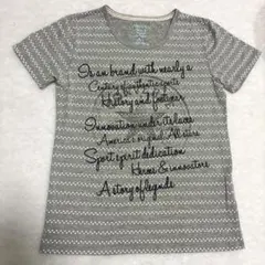 Converse コンバース 星柄 半袖 Tシャツ グレー