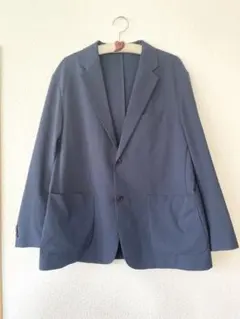 ユニクロ　感動ジャケット　2WAYストレッチ　シアサッカー　メンズ3XL