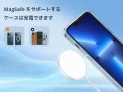 ❤️1点❤️ワイヤレス充電器 マグネット式 Magsafe充電器に適合する 超薄い