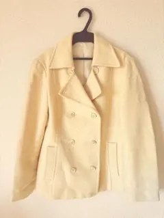 ダブルブレスト ピーコート