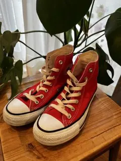 Converse All Star ハイカット レッド　23cm