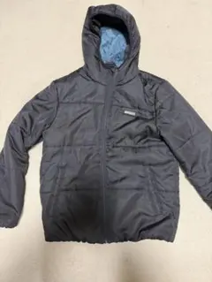 QUICKSILVER フード付き ダウンジャケット 黒のサムネイル