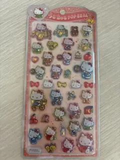 未使用 サンリオ ハローキティ うるちゅる POP SEAL ステッカー　シール