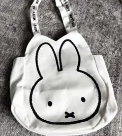 新品未使用品　ミッフィー　トートバック　白　通勤　通学