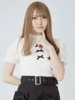 2点セット⟡ Ank Rouge3つリボンテレコTOPS