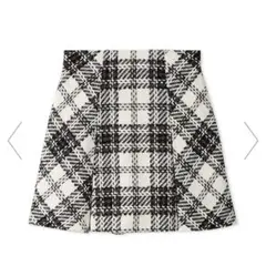 snidel ロービングチェックスカショーパン