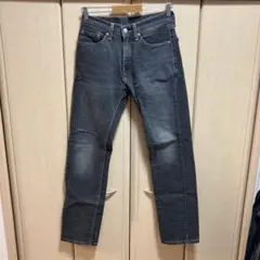 Levi's 505 ダークブルー ストレートジーンズ W28 L32