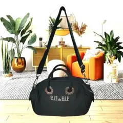 ELLE de ELLE 2wayショルダーバッグ デイジー金具アクセントのサムネイル