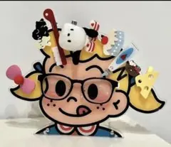 【新品未使用】OSAMU GOODSベティキャラクター型ヘアアクセサリープレート