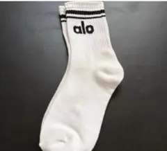 Alo Yoga ソックス ホワイト
