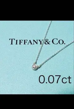 Tiffany & Co. ダイヤモンドネックレス 0.07ct