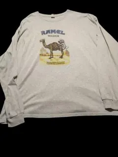 GILDAN　RAMEL WILDER　 長袖　ロンT　 古着　パロディーのサムネイル
