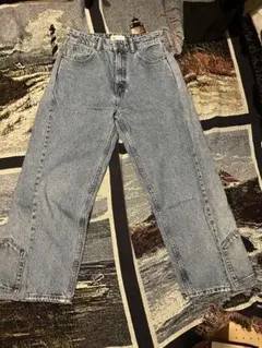 ライトブルー リメイクデニム（ドッキング）