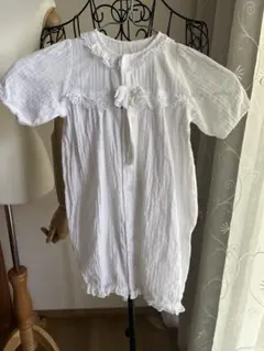 日本製ベビークレープ素材ドレスオールツーウェイ