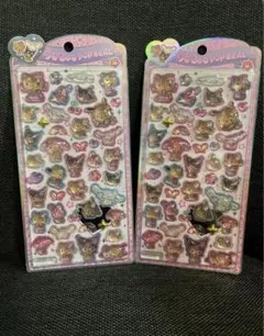 正規品◼️ うるちゅる日焼けキティシールサンリオポチャッコマイメロクロミ