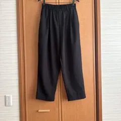 antiqua テーパードパンツ FREE ブラック