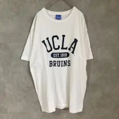 UCLA アーチロゴカレッジTシャツ　半袖　ホワイト　XLサイズのサムネイル