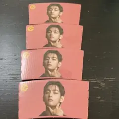 【韓国】Compose Coffee V テテ　カップホルダー　カプホ　4個