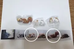 ガチャガチャ　カプセルトイ　動物フィギュア 3体セット