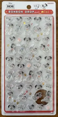 正規品】ボンボンドロップシールmini 101匹わんちゃん　ディズニー
