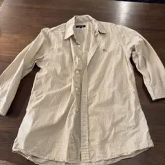 BURBERRY BLACK LABEL チェック柄シャツ サイズ2