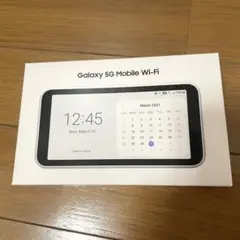 Galaxy 5G Mobile Wi-Fi SCR01 32GB SIMフリー