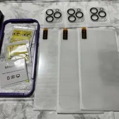 iPhone 14ProMax カメラレンズ保護フィルム 3枚