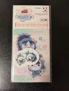 【未開封】忍たま 桜もちぴこ 六ろ組 ステッカー＆クリアカード