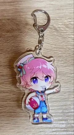 さとみアクリルキーホルダーマリン