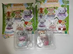 シルバニアファミリー ドキドキコレクション 赤ちゃんティータイム シカ コアラ