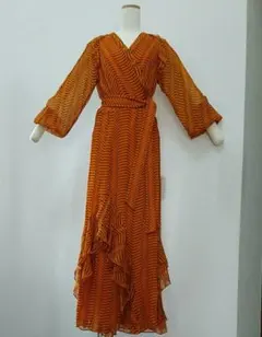 最終価格・未使用❤正規品❤'20SS新作・シルクマキシラップワンピース❤